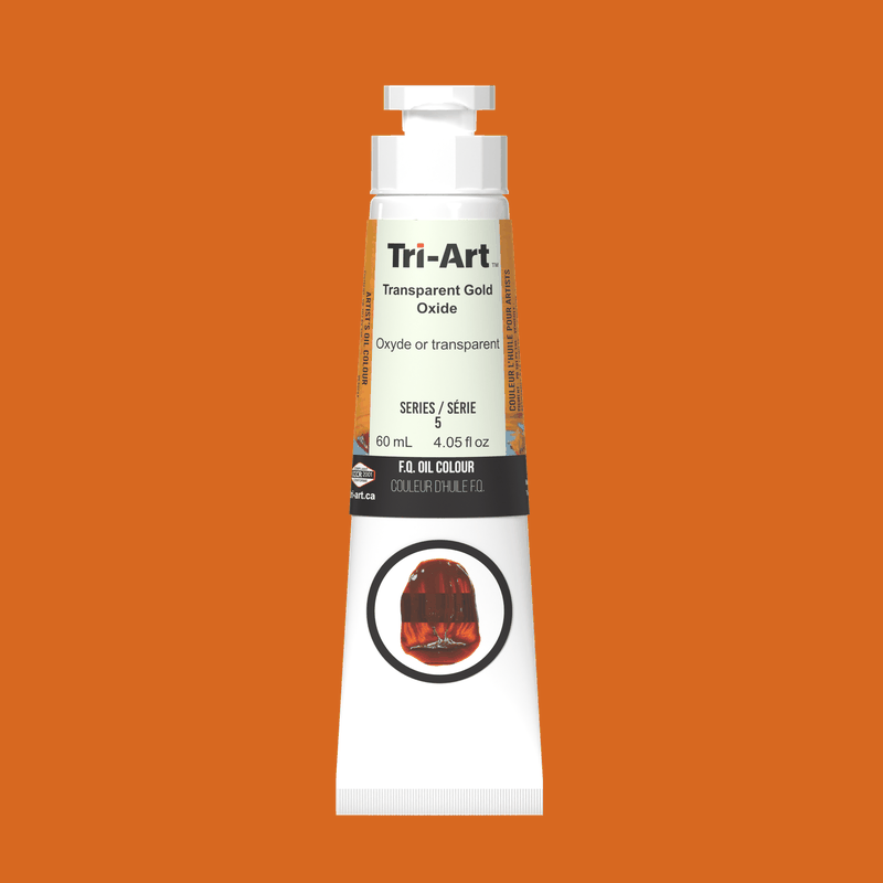 Tri-Art Oil Colours - Transparent Gold Oxide