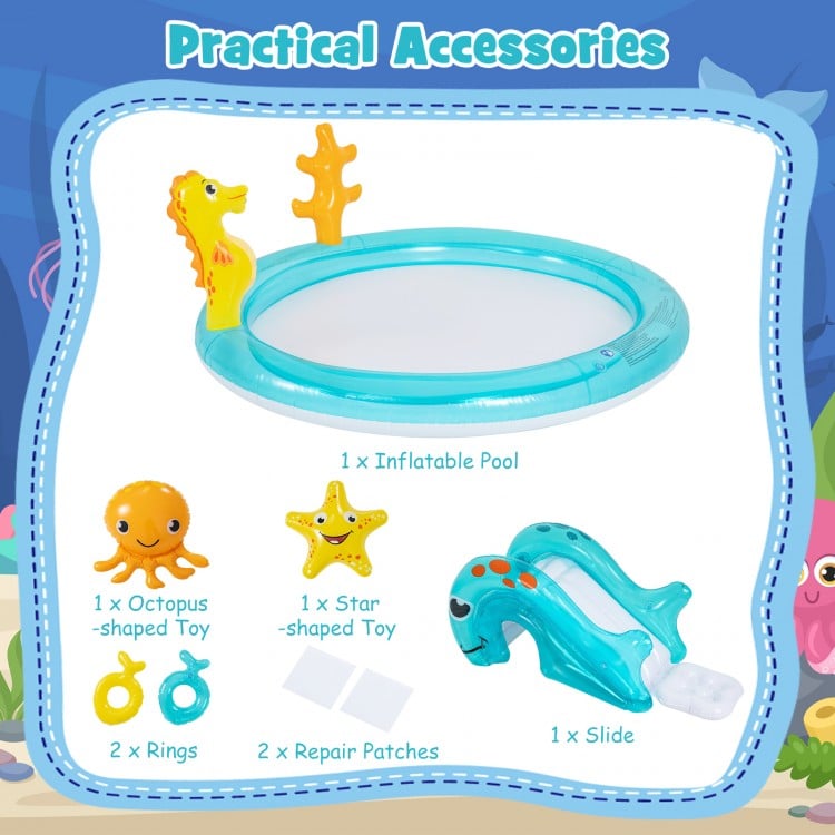 Outdoor Children Summer Water Park for Backyard and Garden