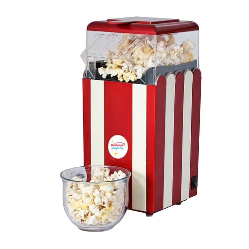 Brentwood PC-488R Classic Striped 8-Cup Hot Air Popcorn Maker - Free Shipping