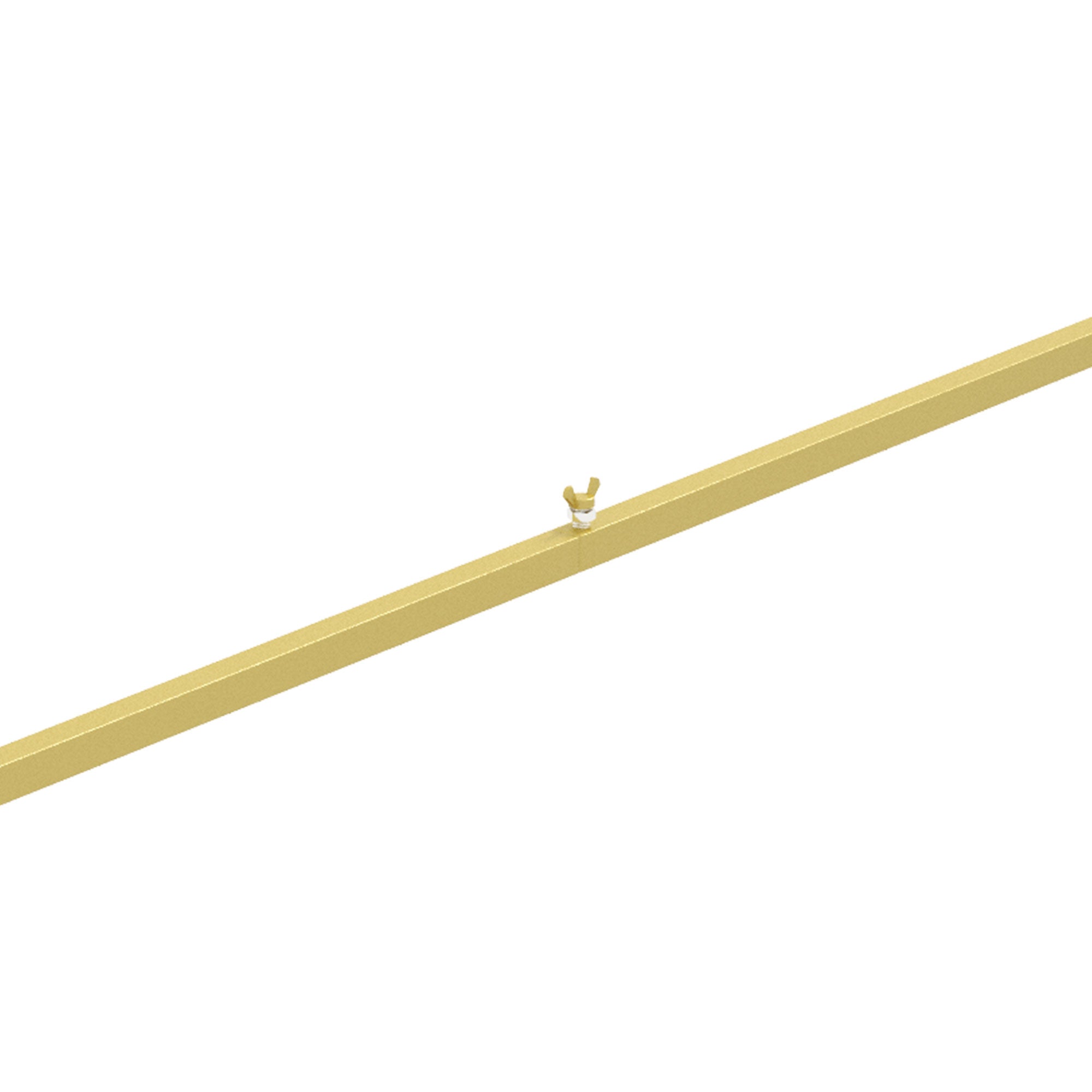 Outsunny 6.6x6.6FT Square Metal Wedding Arch, Gold Backdrop Stand for Parties, Bridal Showers, Graduations