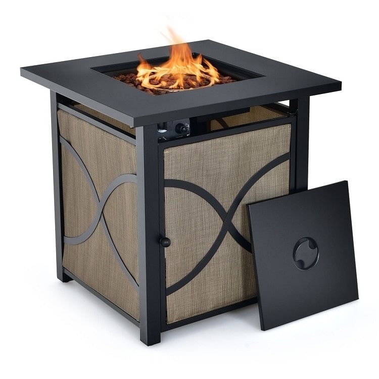 40,000 BTU Portable LP Gas Propane Fire Pit Table - Free Shipping