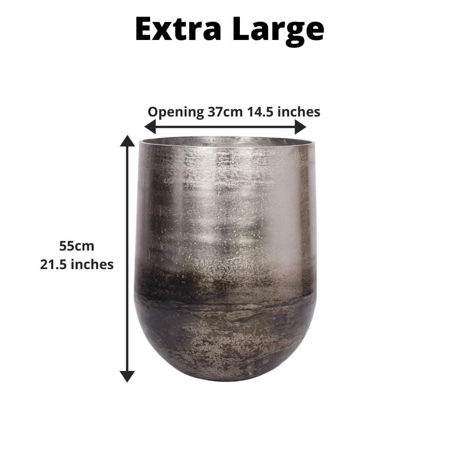 Petra - Brass Planter (Multiple Sizes)