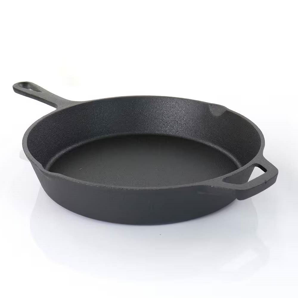 5-Piece Cast Iron Cookware Set with Dutch Oven Griddle and 2 Skillets - Free Shipping