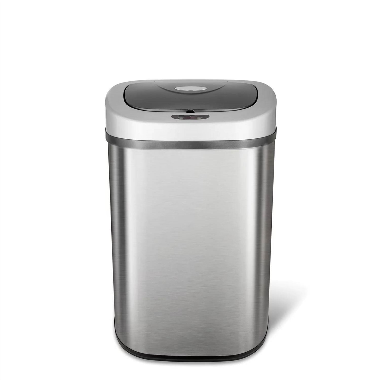 Stainless Steel 21-Gallon Kitchen Trash Can with Motion Sensor Lid - Free Shipping