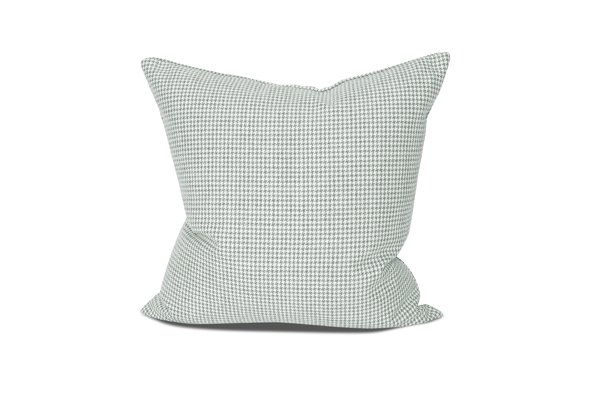 Pewter Houndstooth Cushion Cover