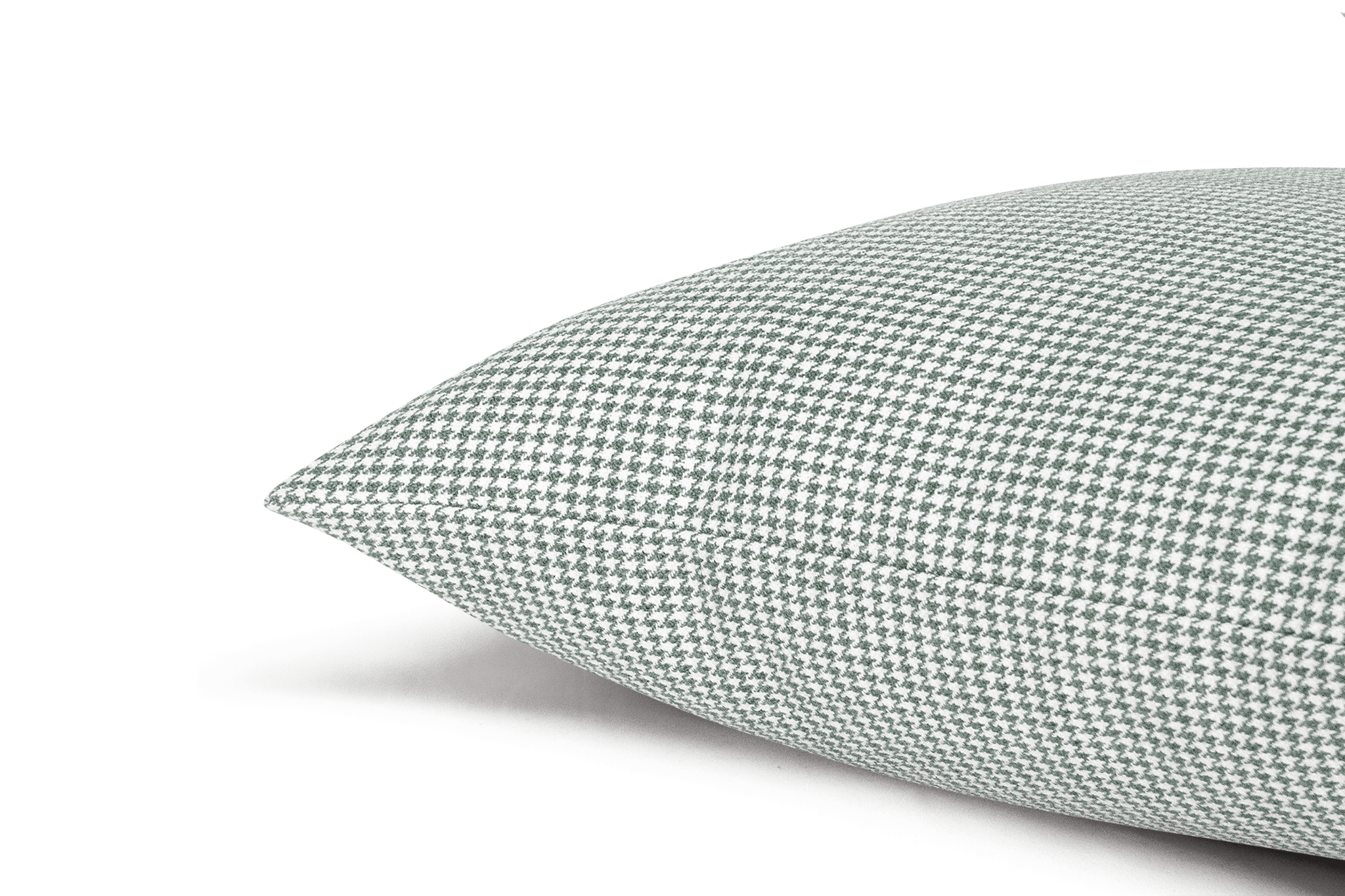Pewter Houndstooth Cushion Cover