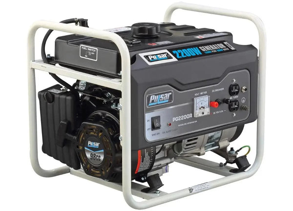 2300W Portable Gasoline Generator – 2200W Peak, 1600W Running, 98cc OHV Engine, CARB & EPA Approved