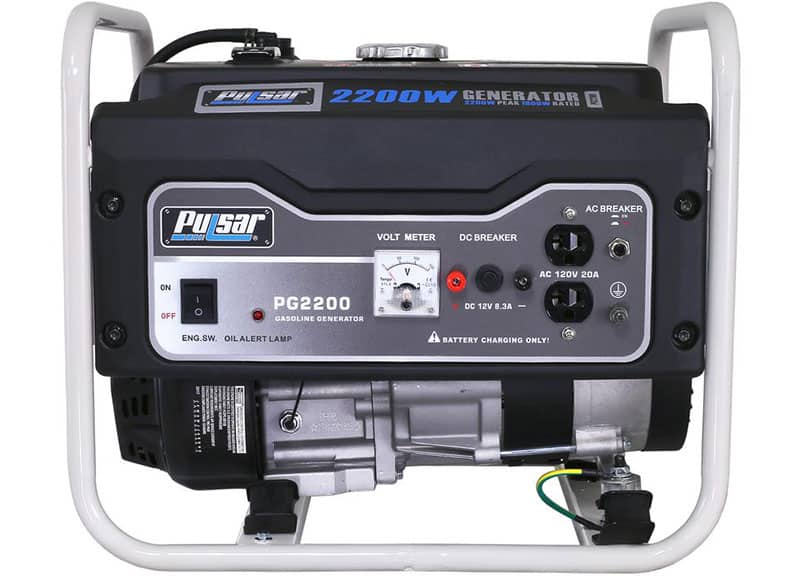 2300W Portable Gasoline Generator – 2200W Peak, 1600W Running, 98cc OHV Engine, CARB & EPA Approved