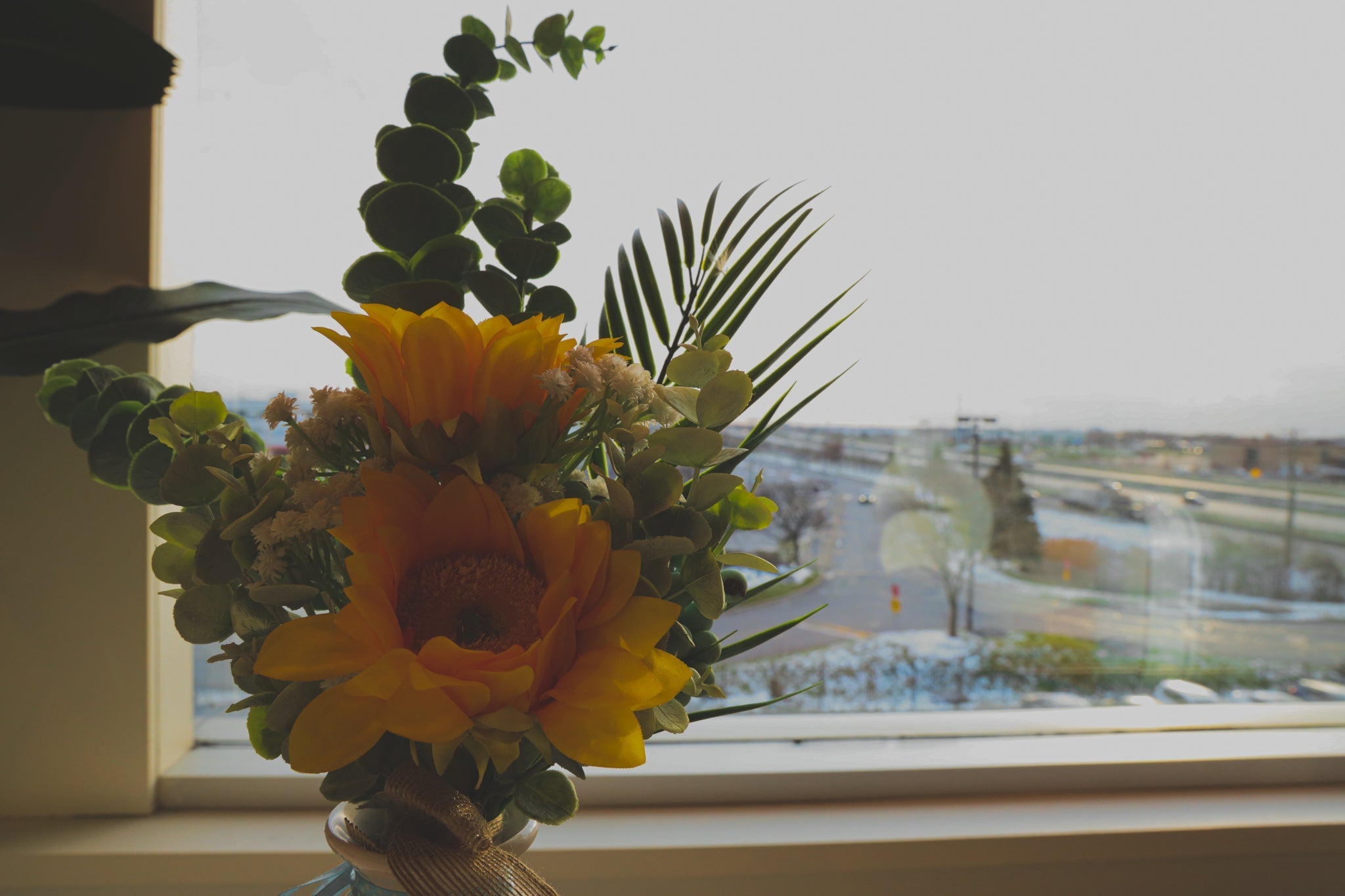 Alamitos Artificial Summer Flower Bouquet 26''X 14''