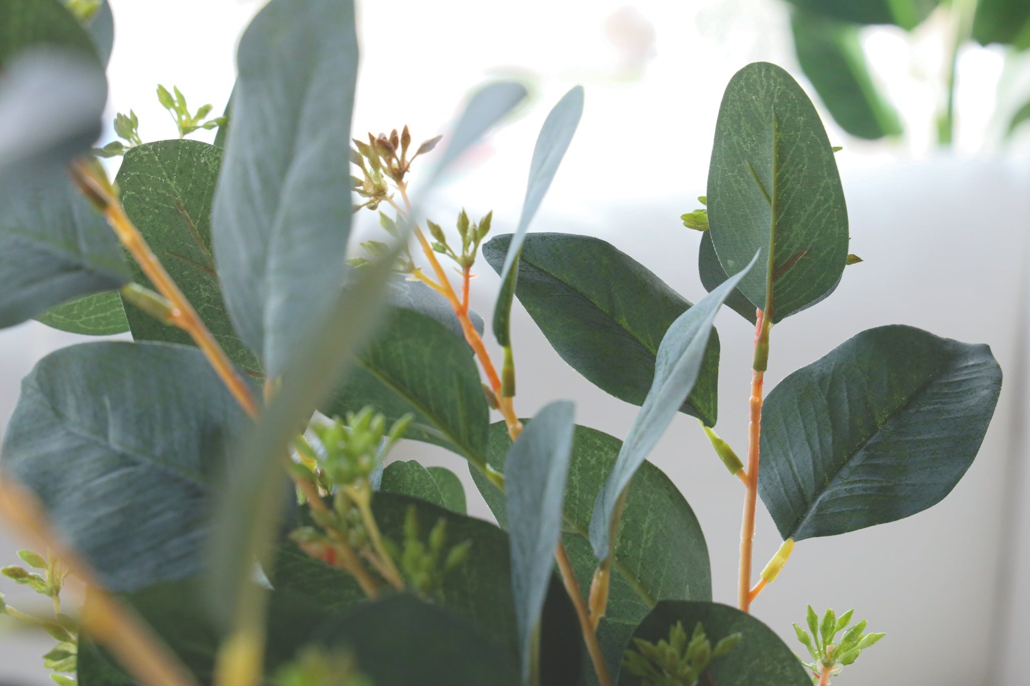 Faris Faux Eucalyptus Bouquet 33.5'' X 14'' (Set Of 4)