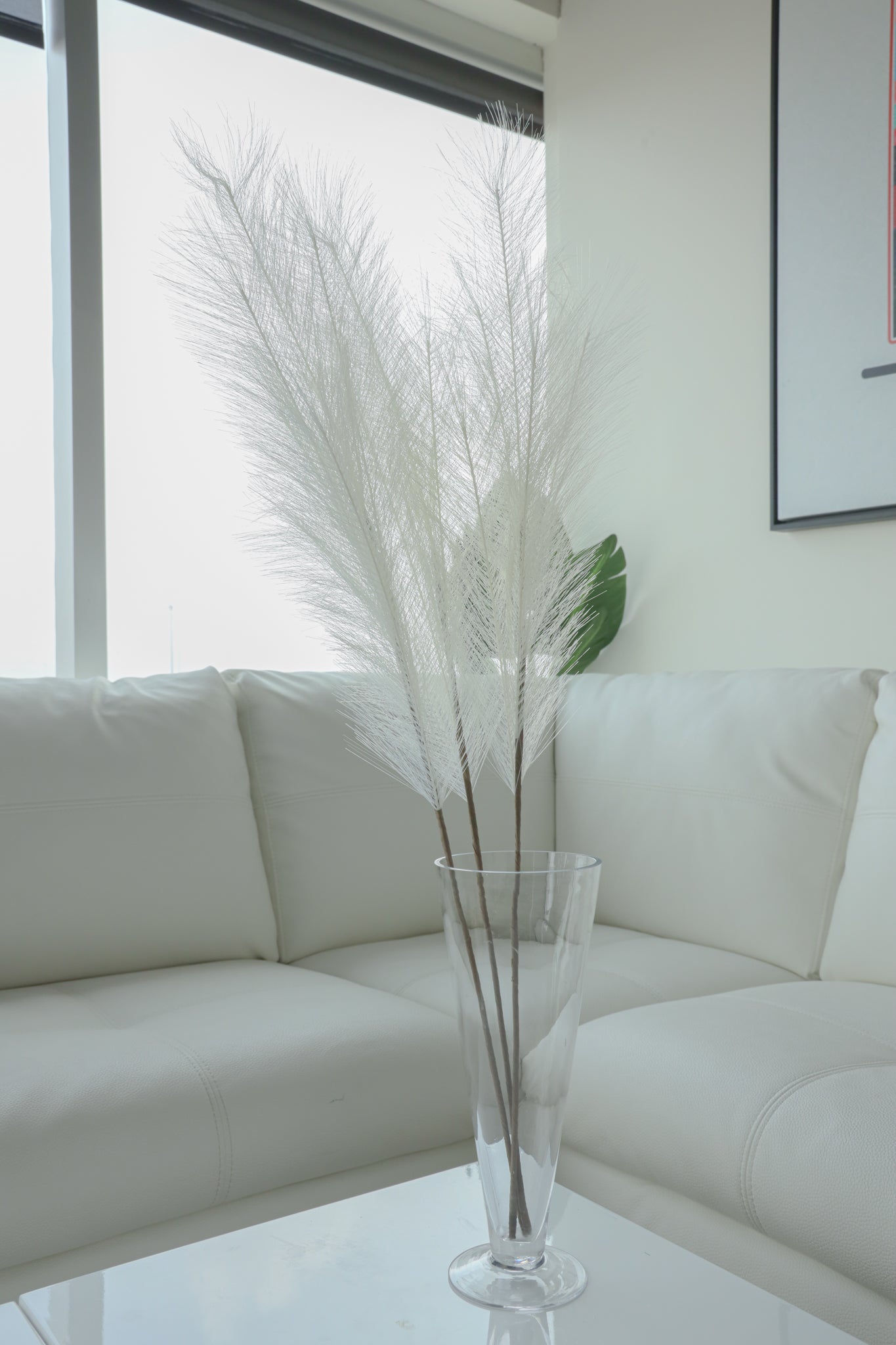 Artificial Pampas Grass Arrangement Ivory (2 Sizes)