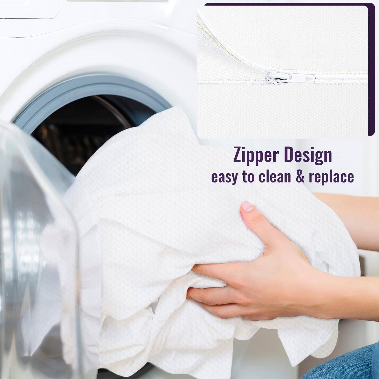 Queen size 5-inch Charcoal Infused Memory Foam Mattress with Removable Cover - Free Shipping