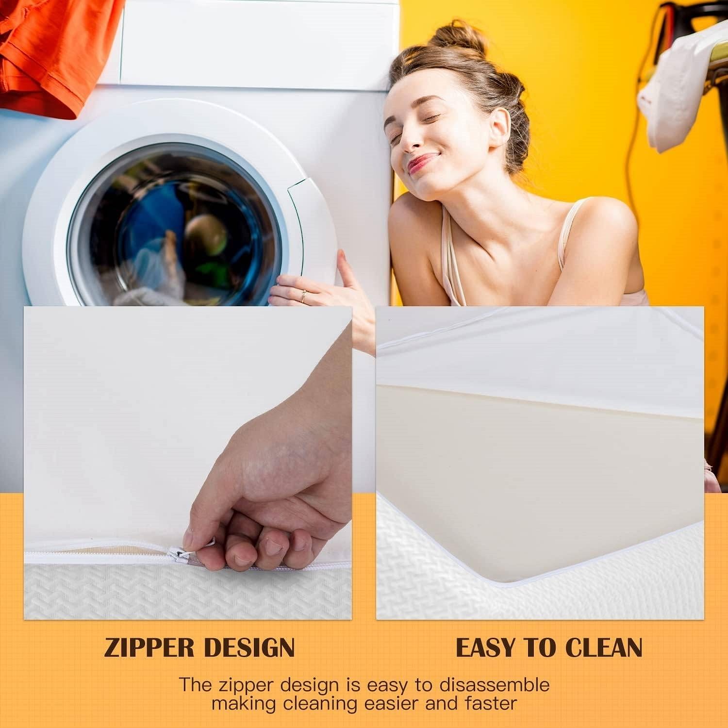 Queen size 8-inch Thick Medium Firm Cool Gel Memory Foam Mattress - Free Shipping