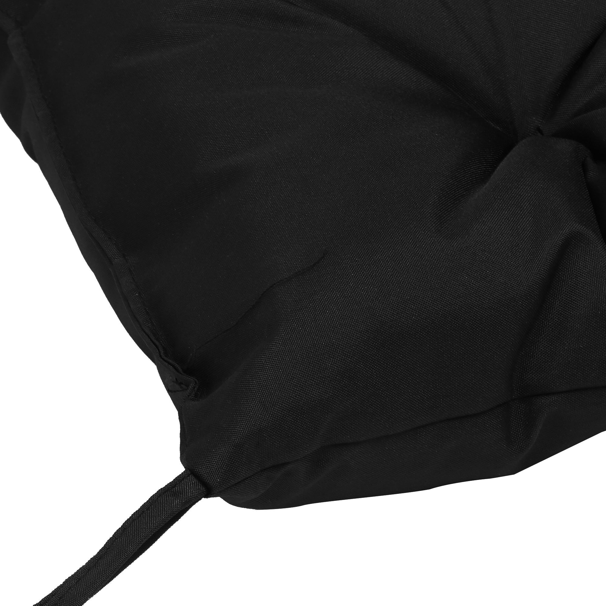 Outsunny Non-Slip Garden Bench Cushion 2 Seater Thick Pad Swing Chair Mat Replacement 39.25"x38.5" Black