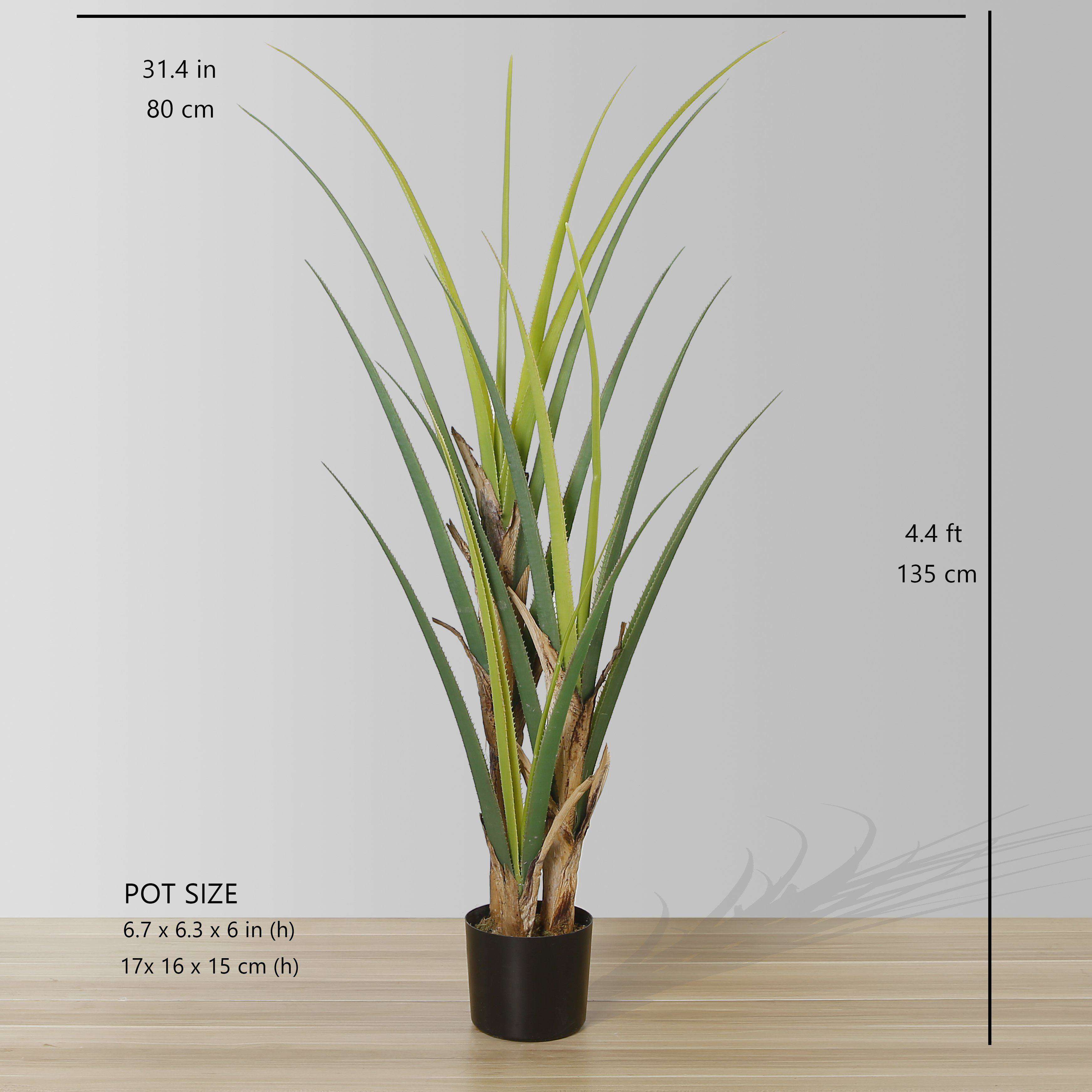 Ralu Aloe Artificial Tree Potted Plant (Multiple Sizes)