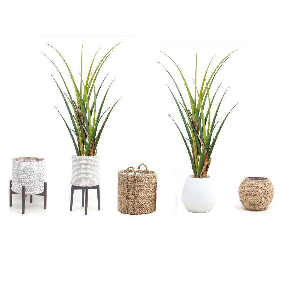 Ralu Aloe Artificial Tree Potted Plant (Multiple Sizes)