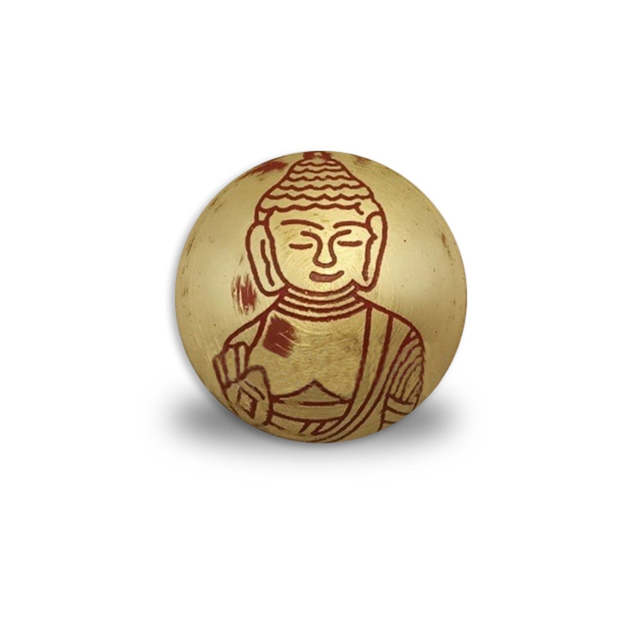 Brass Etched Colored Knobs (RI-3030)