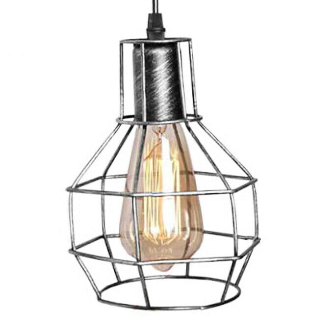 Retro Style Rustic Pulley Brushed Silver Wall Mounted Light~1519