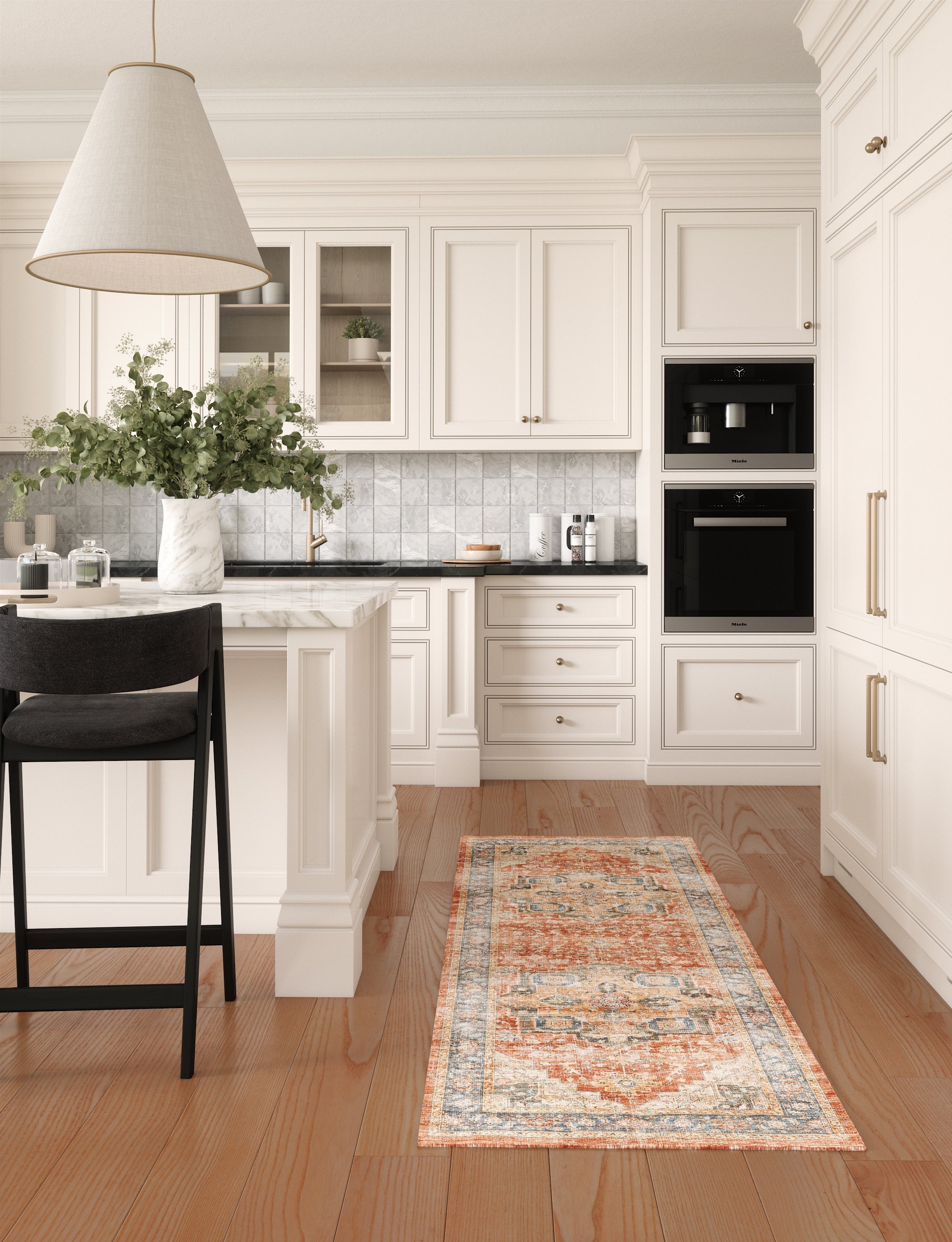 Rivka Terracota Ocean Rug