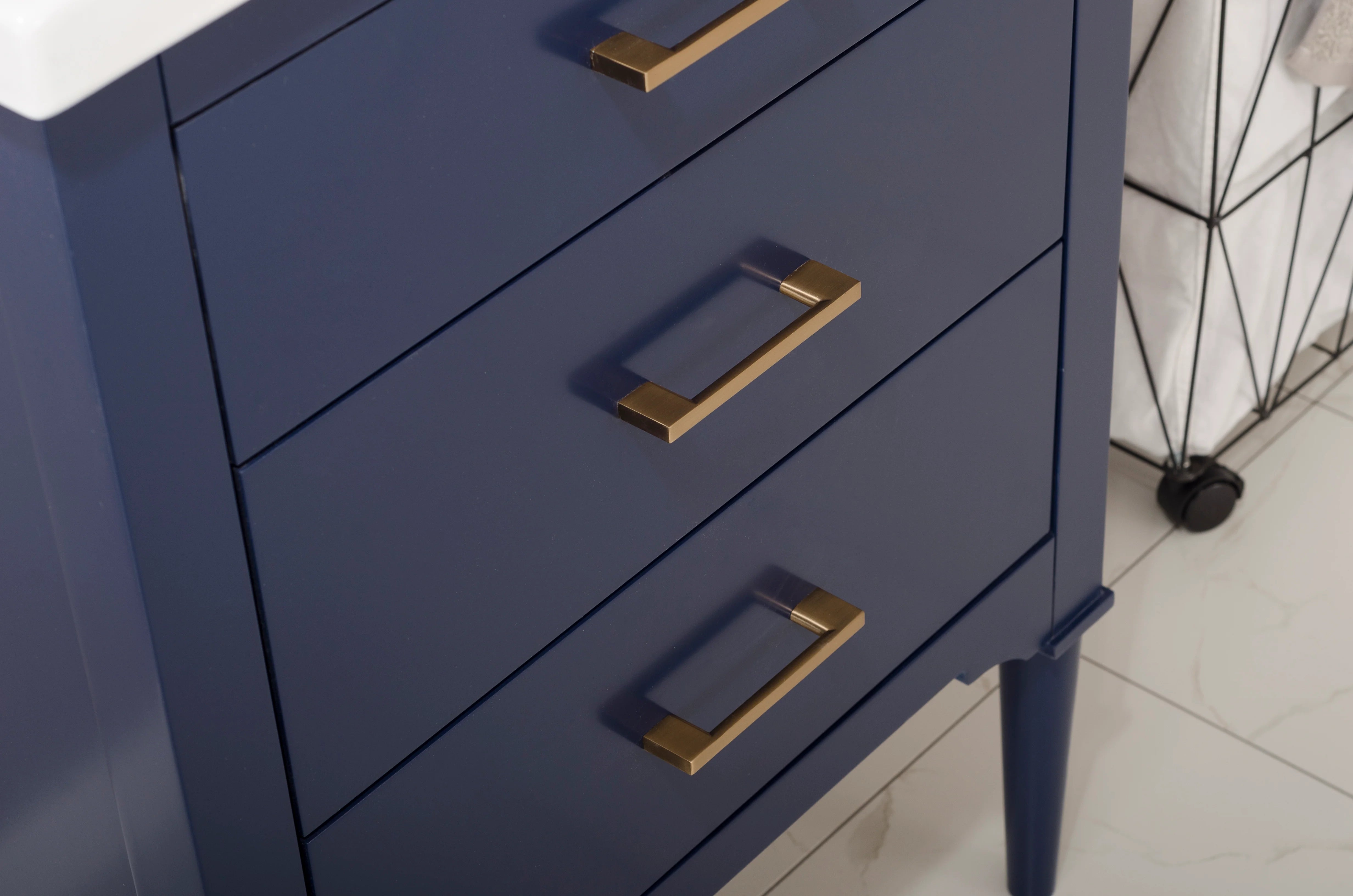 Mason 24" Single Sink Vanity with Porcelain Top