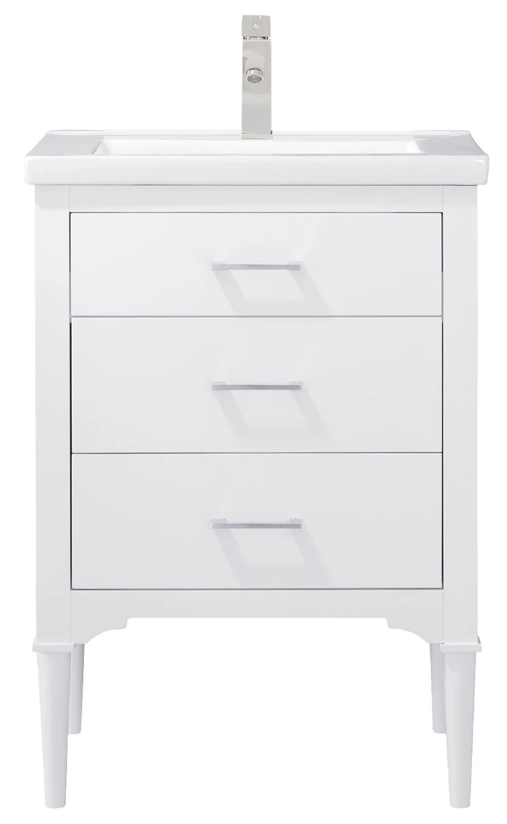 Mason 24" Single Sink Vanity with Porcelain Top