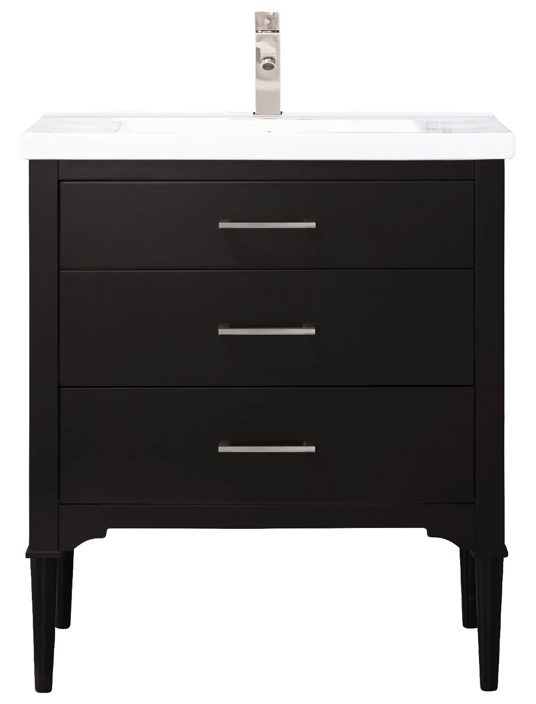 Mason 30" Single Sink Vanity with Porcelain Top