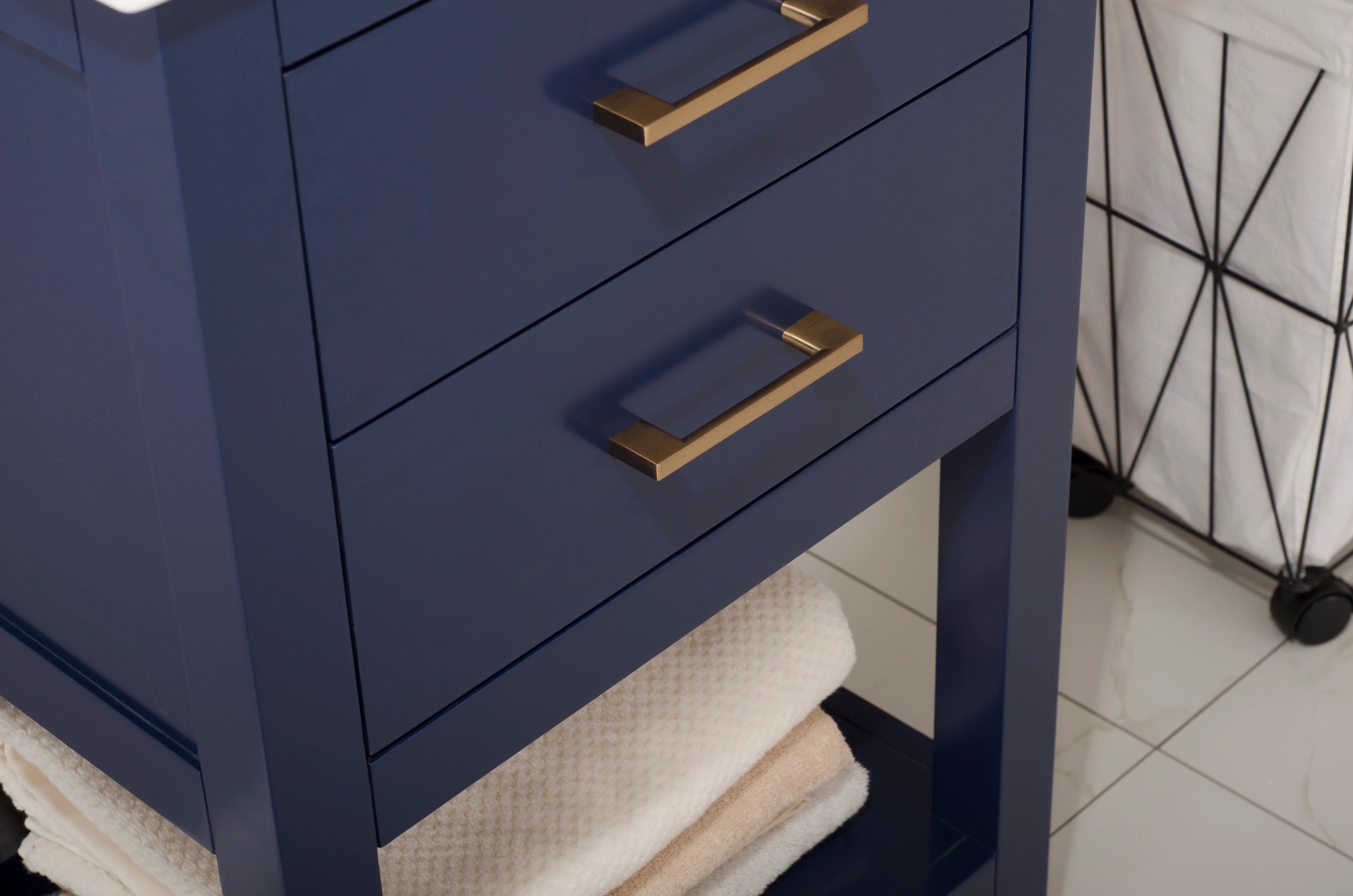 Cara 20" Single Sink Vanity with Porcelain Top