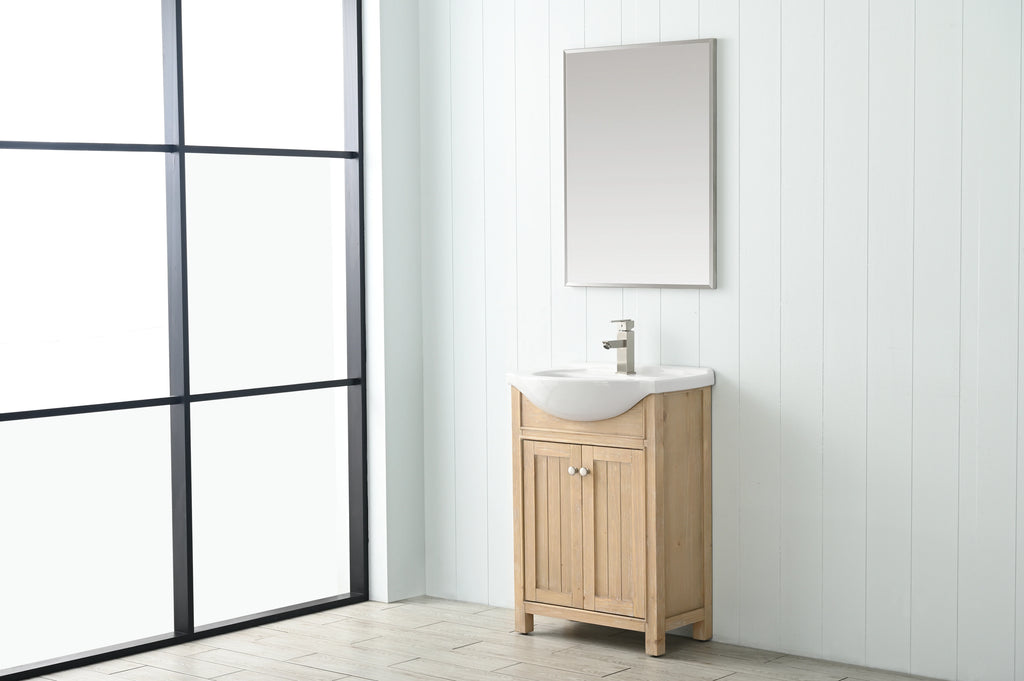 Marian 24" Single Sink Vanity with Porcelain Top