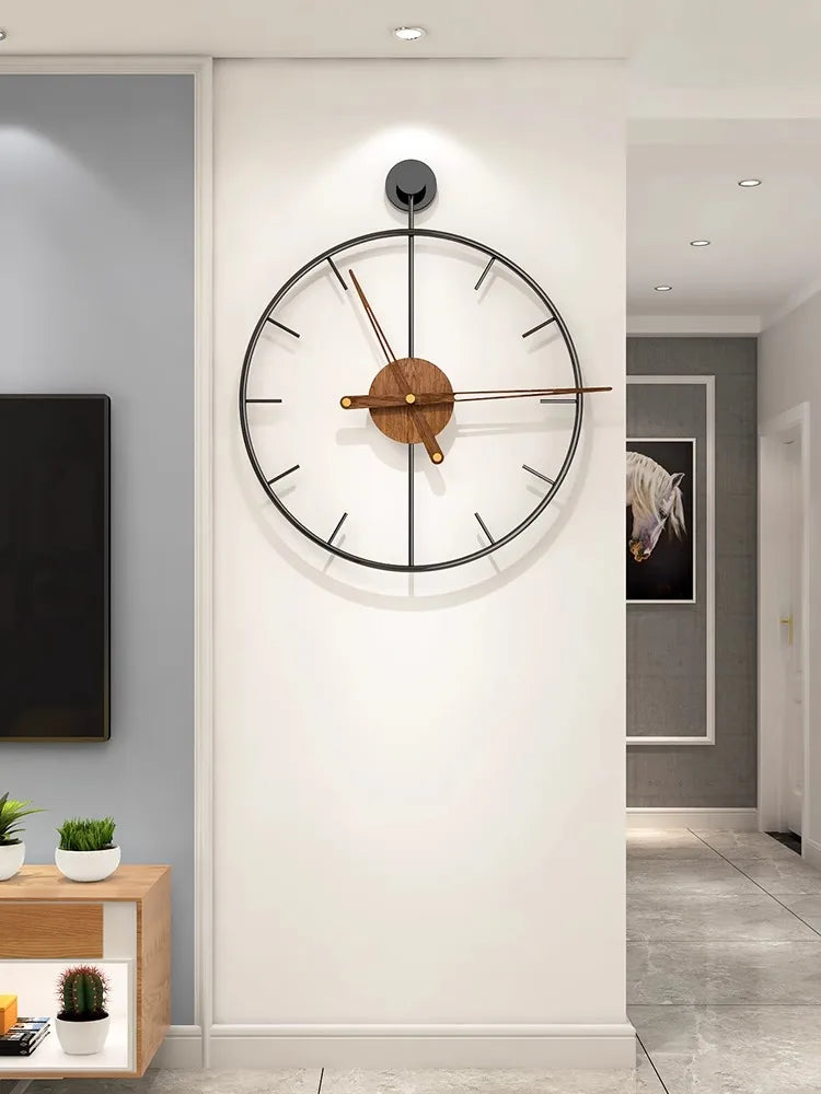 Large 3d Wall Clock Art Luxury Metal Watches Wall Clocks Silent Bedroom Home Design Living Room Modern Home Decoration Gift