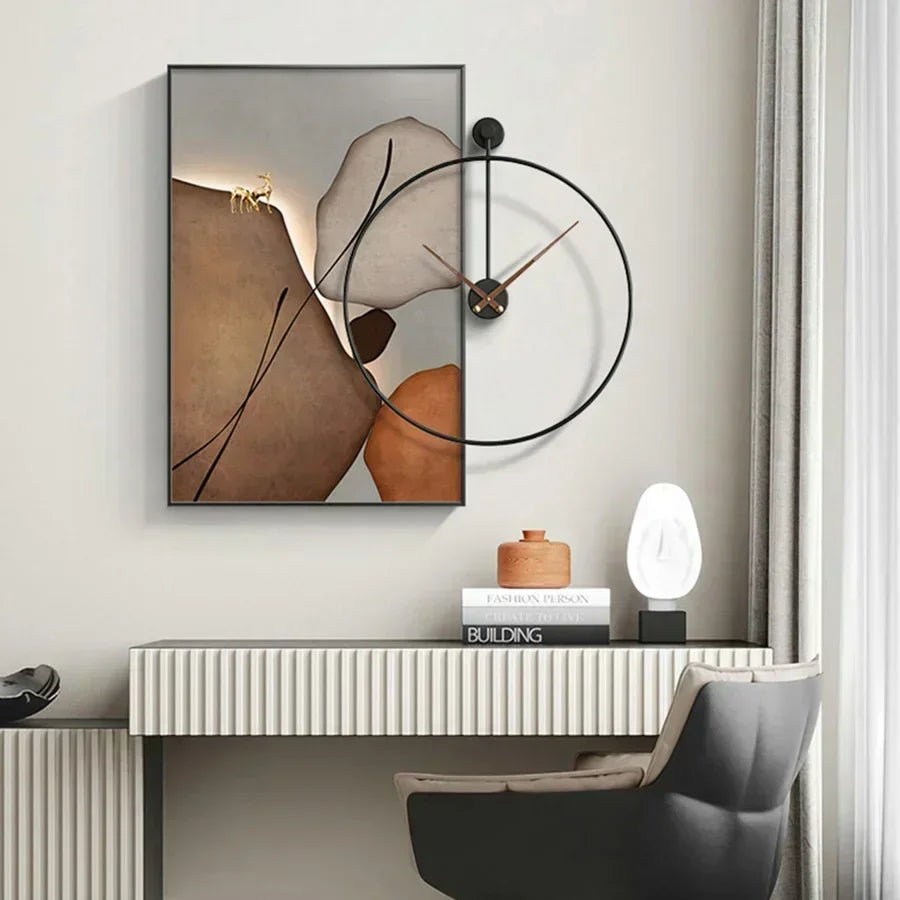 Kitchen Living Room Wall Clock Bedroom Art Decorative Stylish Wall Clock Modern Design Creative Reloj De Pared Wall Decoration
