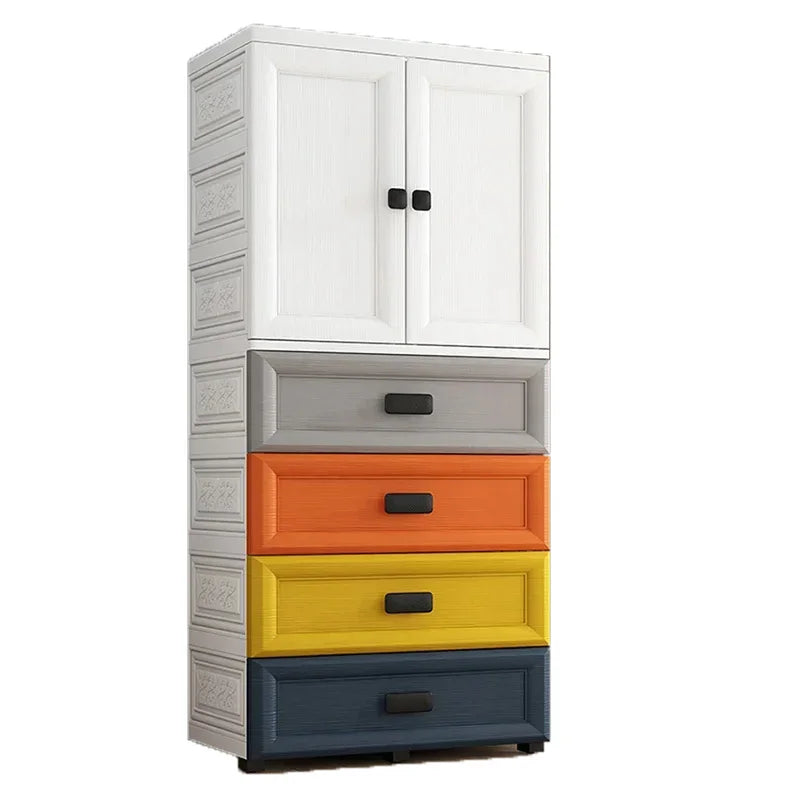 Closet Armable Wardrobe – Storage Cupboard, Organizer Cabinet, Baby Wardrobes, Plastic Placard Armoire, Bedroom FurnitureÂ