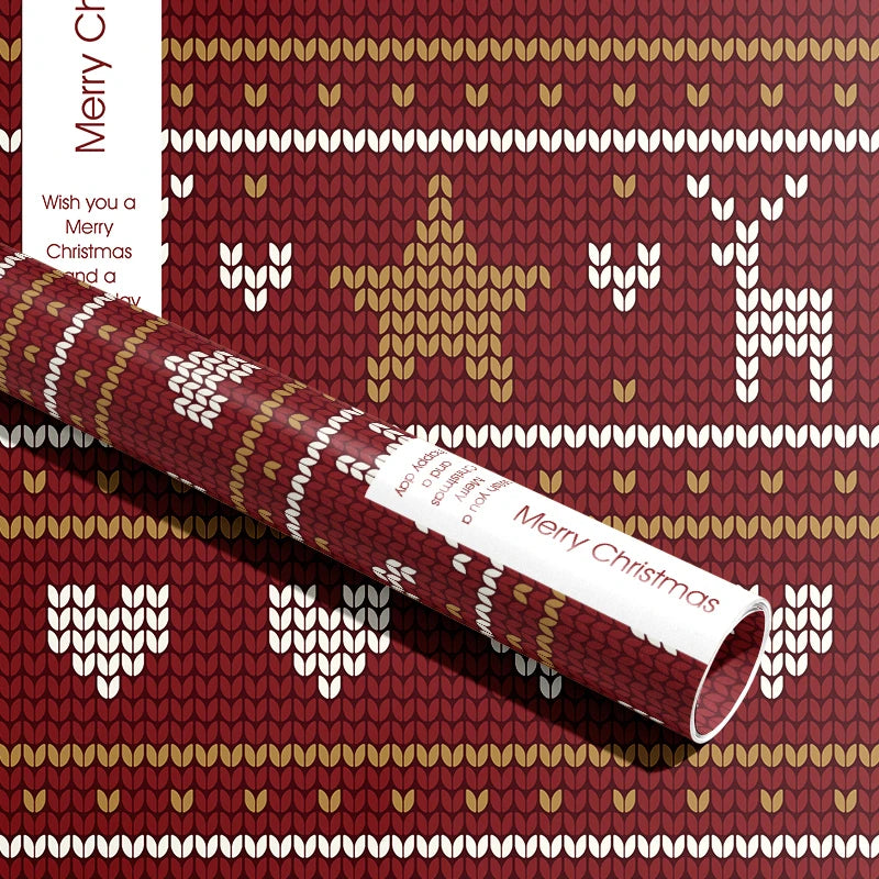 Flower Wrapping Paper, Bouquet Floral Wrap, Christmas, New Year Gift, 10 Sheets