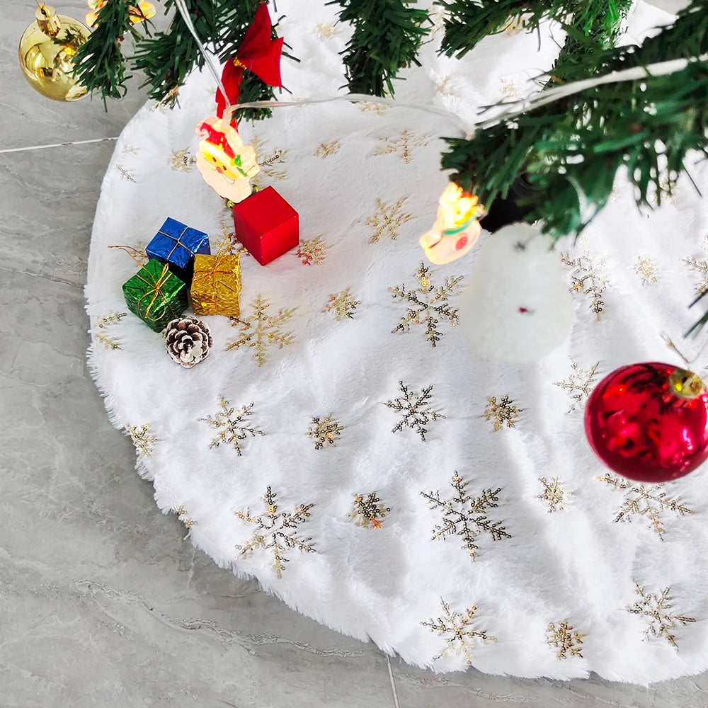 Christmas Tree Skirt Mini Christmas Tree Skirt Restaurant Desktop Christmas Tree Base Decoration Christmas Decoration Supplies