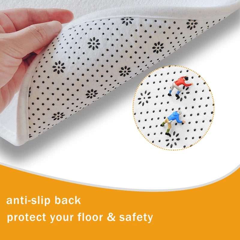 Modern Abstract Rug Long Kitchen Mat Custom Aesthetic Carpets For Living Room Italian Minimalist Style  Absorbent Bathroom Rug