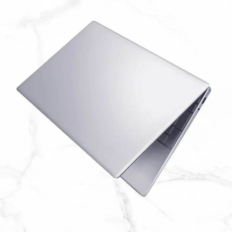 Fingerprint Unlocking 15.6-Inch Laptop with Windows 10/11, Intel Celeron J4125, 12GB RAM, 128GB/256GB/512GB/1TB, HDMI Notebook