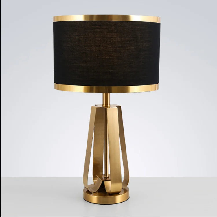 Nordic Table Lamp - Warm Simple Living Room & Bedroom Bedside Light, Luxury Modern Night Lamp, Home Decor
