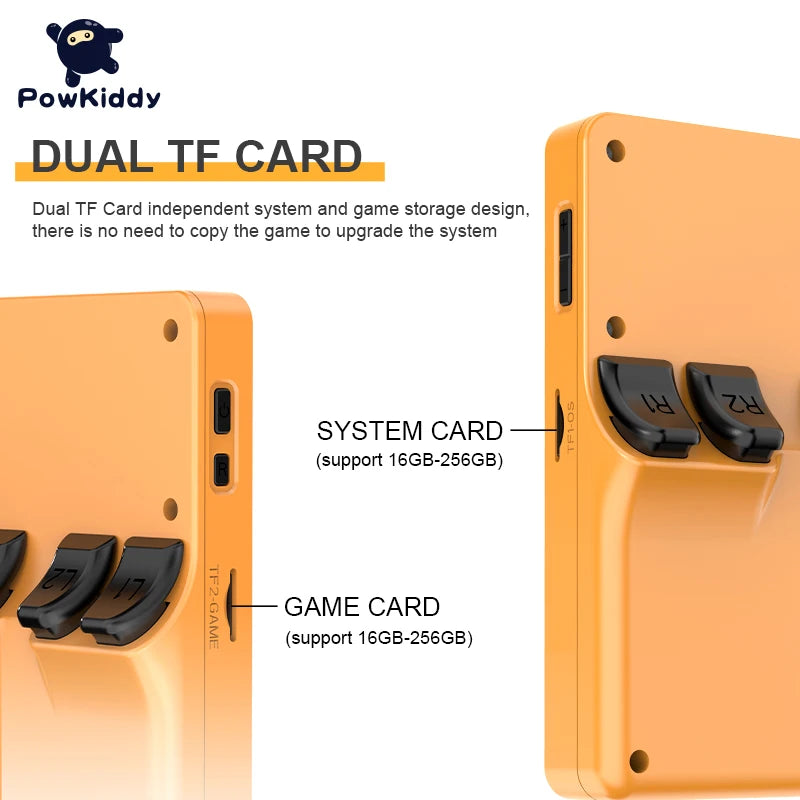 POWKIDDY RGB20S Handheld Game Console - Retro Open Source System, RK3326, 3.5-Inch 4:3 IPS Screen