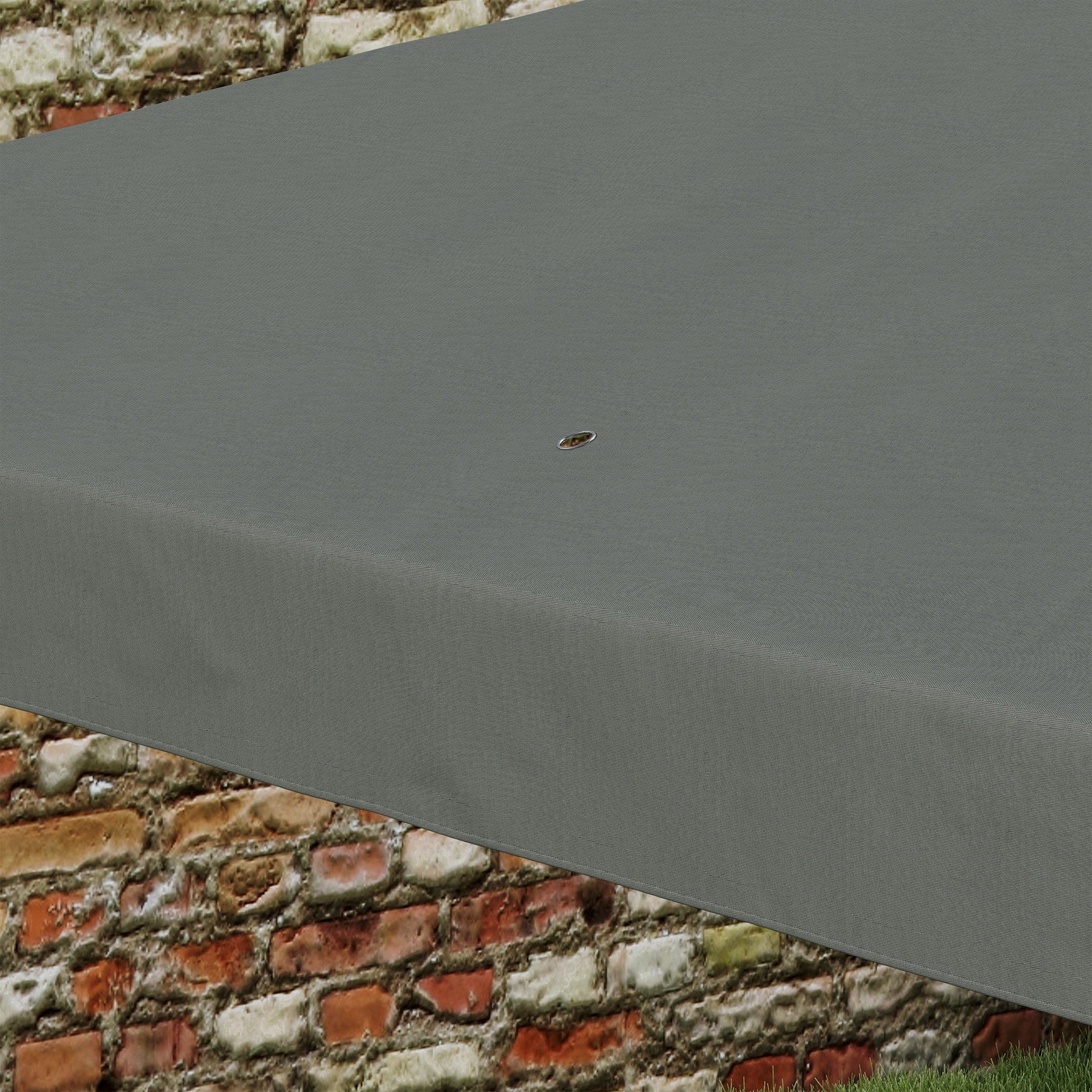 Outsunny 10x10ft Party Tent Portable Gazebo, Folding Garden Canopy Event Shelter Outdoor Sunshade Grey