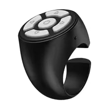 Bluetooth Scrolling Ring Remote Control – Rechargeable Video Scroller & E-Book Page Turner