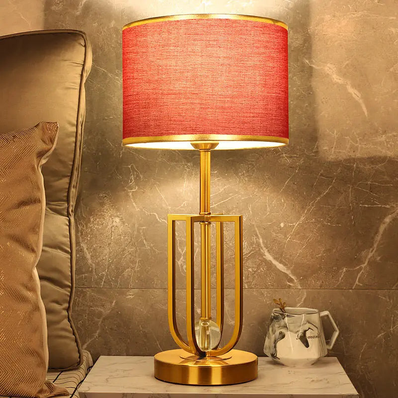 DEBBY Modern Touch Dimming Table Lamp – Vintage LED, Creative Crystal, Simple Desk Light for Home Living Room and Bedroom