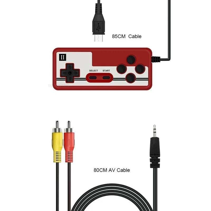 Portable Retro Mini Video Game Console - 8-Bit Handheld Game Player with 500 Built-in Games, AV Out