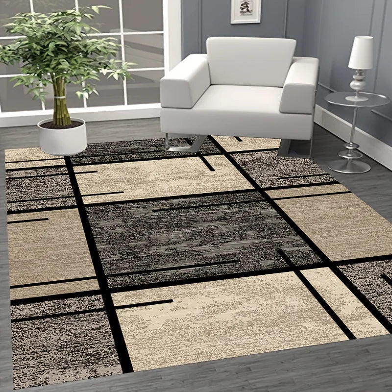 Modern Geometric Carpet for Living Room Decor Sofa Table Large Area Rugs Kitchen Hallway Balcony Floor Mat Bedroom Carpet Decor