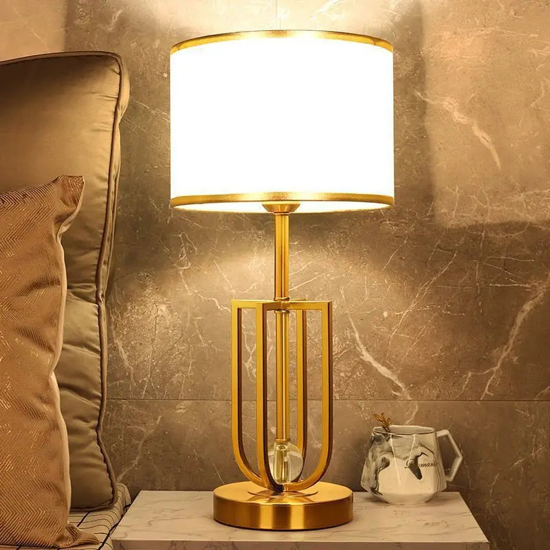 DEBBY Modern Touch Dimming Table Lamp – Vintage LED, Creative Crystal, Simple Desk Light for Home Living Room and Bedroom