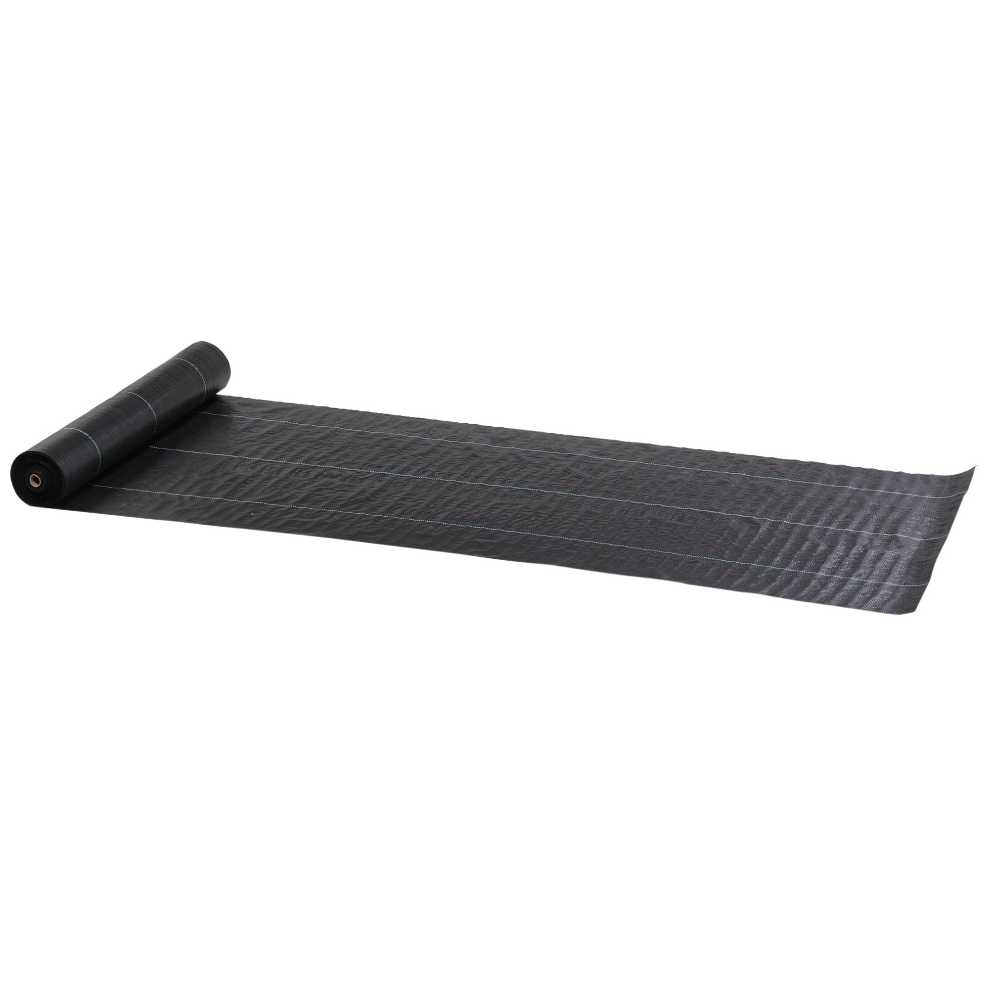 Outsunny Durable Landscape Fabric 3ft x 300ft Weed Barrier for Enhanced Garden Weed Control Heavy-Duty Easy Installation 3.5oz