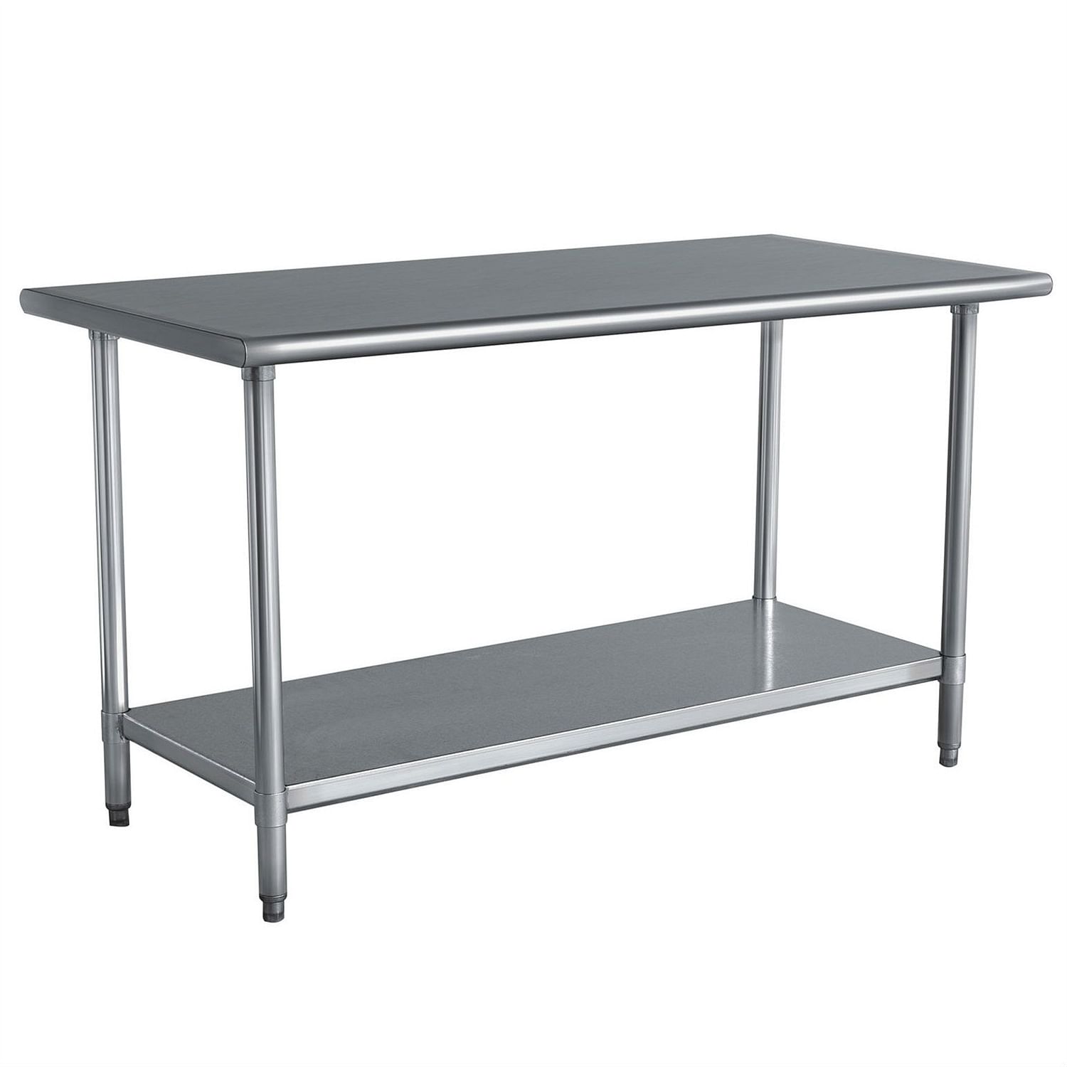 Stainless Steel Top Utility Table High Top Workbench Prep Table 24 x 48 inch - Free Shipping