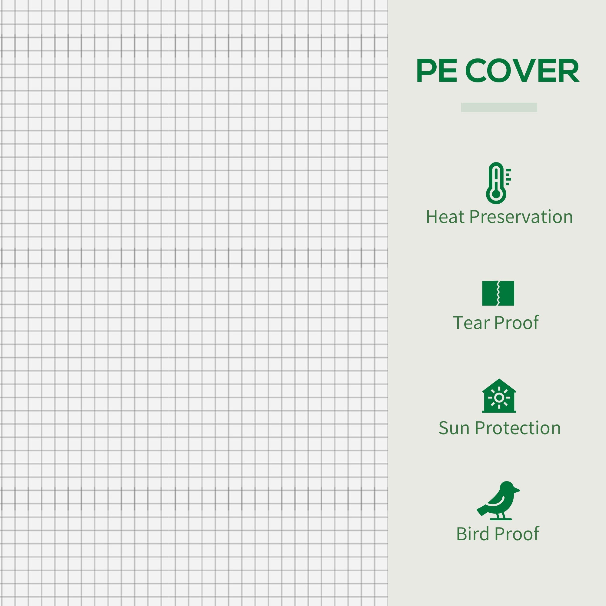 Outsunny 6.6'x2.5'x4.9' Walk-In Greenhouse Patio Hot House for Plants Flowers Herbs Tomatoes Steel Frame