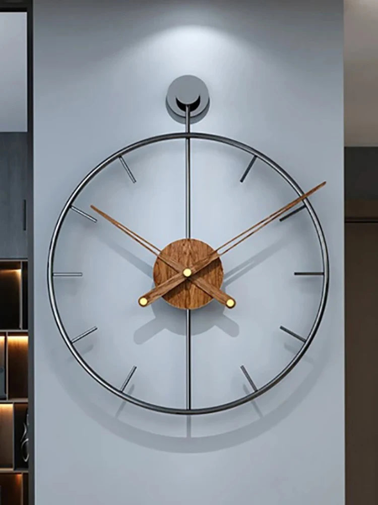 Large 3d Wall Clock Art Luxury Metal Watches Wall Clocks Silent Bedroom Home Design Living Room Modern Home Decoration Gift