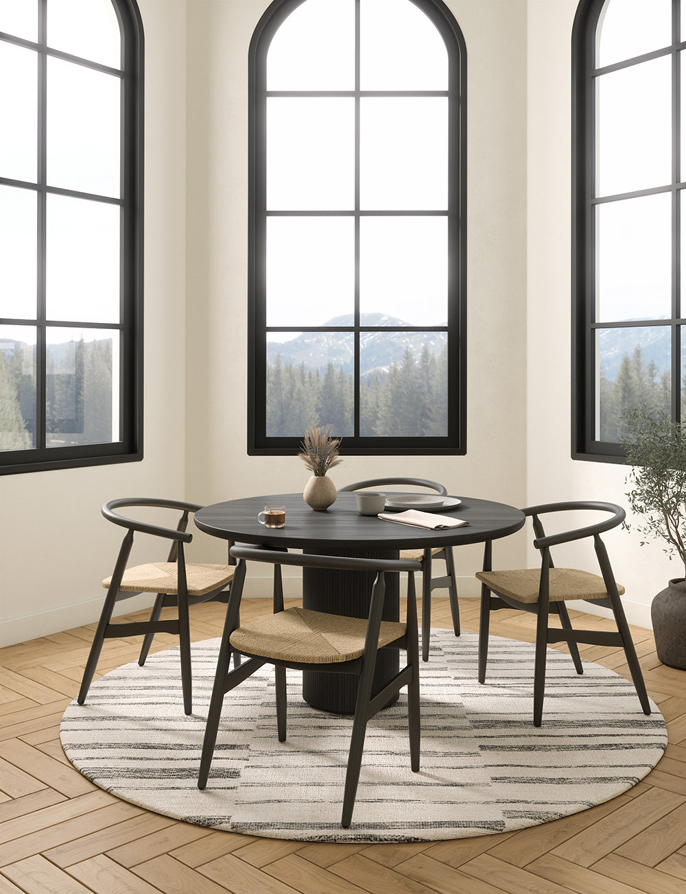 Sahara Ivory Grey Rug