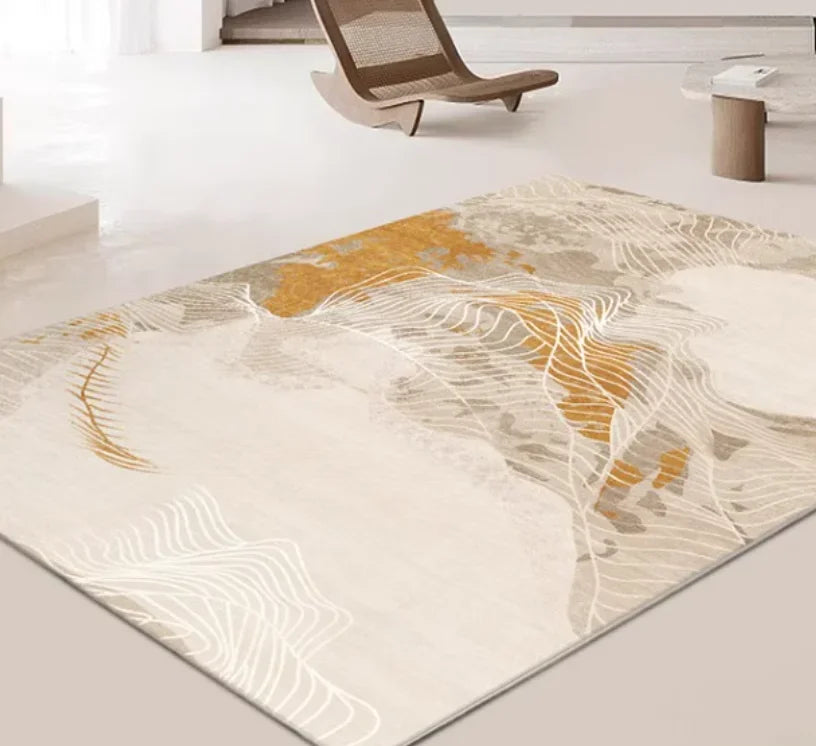 Carpet living room 2024 new high-end modern minimalist carpet