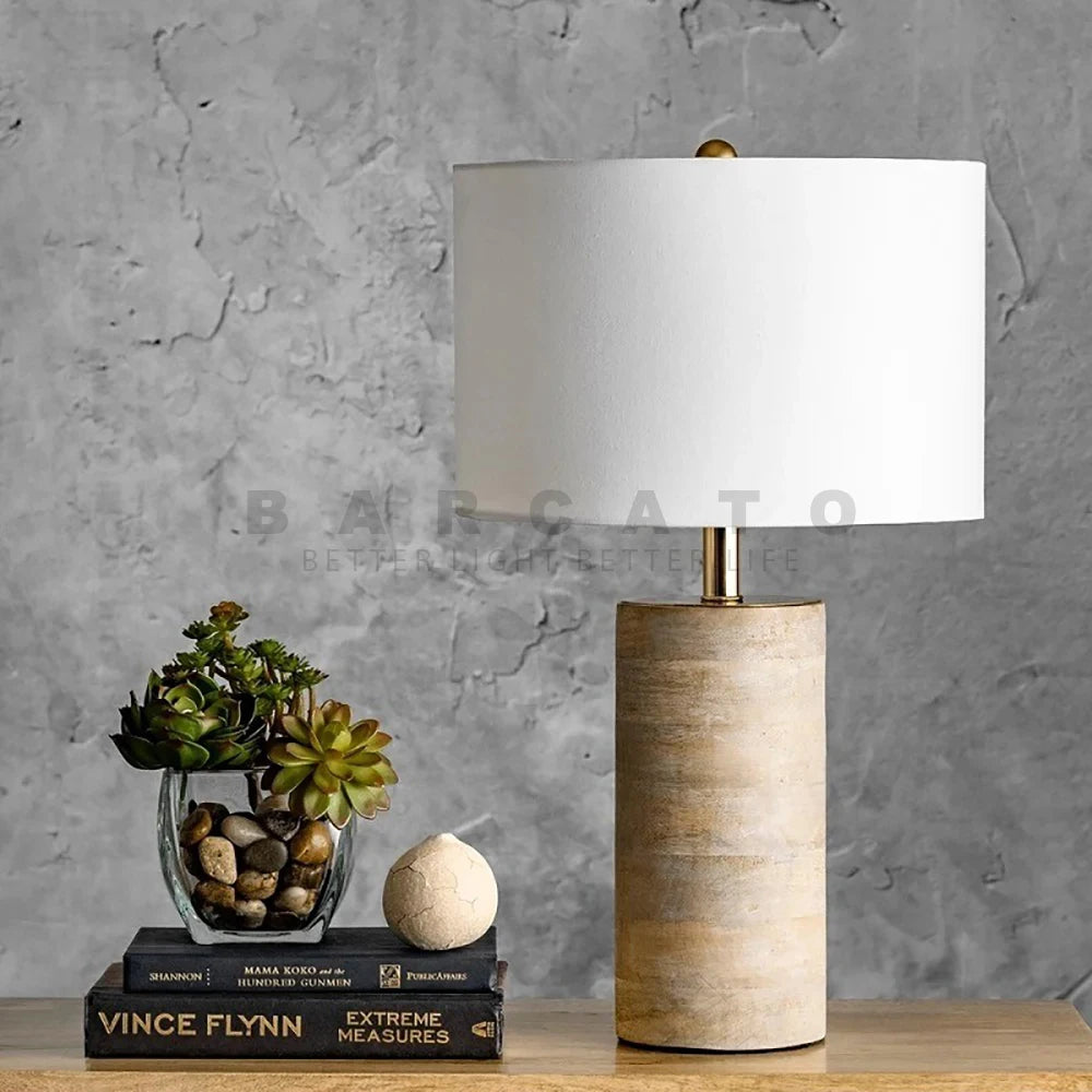 Nordic Designer Wooden Table Lamp - Korean Minimalism LED Art Lamp for Bedroom, Hotel, and Bedside Decor